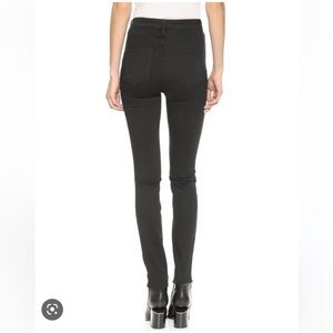 AYR High-Rise Black Denim Skinny
